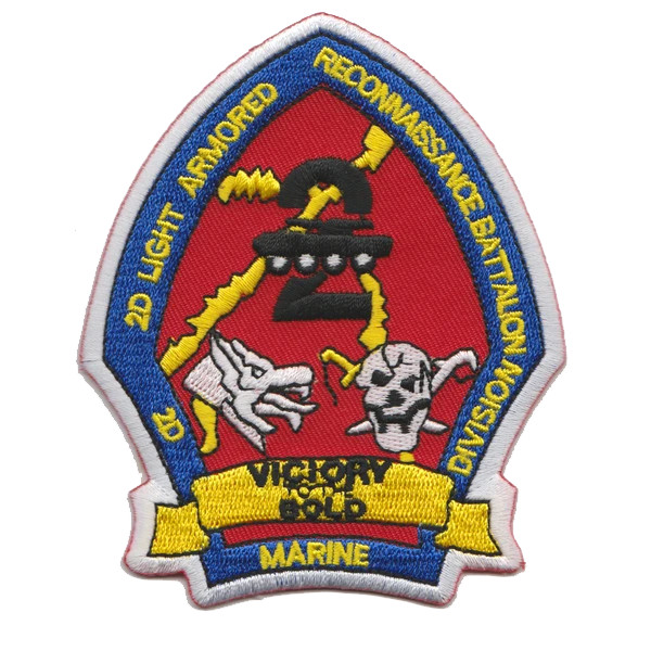 2nd Light Armored Recon Bn (2nd LAR) Patch - Devil Dog Depot