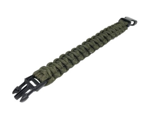 Paracord Bracelet Olive Drab / Black - Army Navy Gear