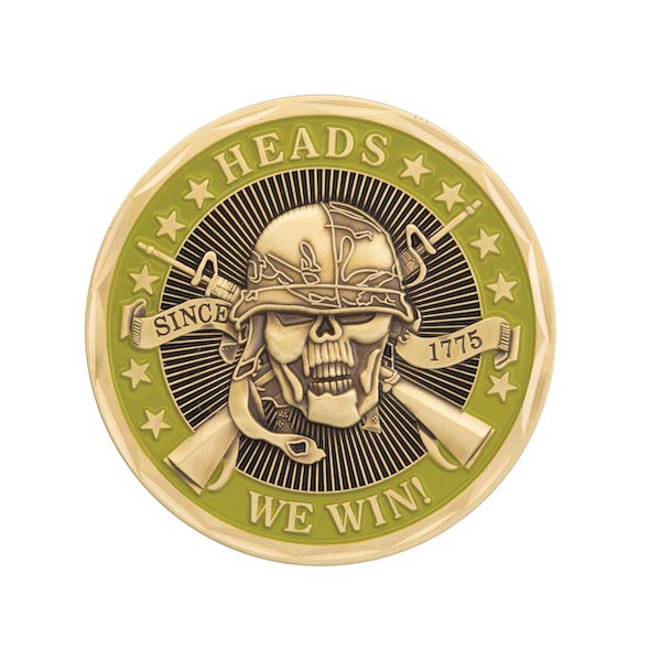 Heads We Win Tails You Lose Coin Devil Dog Depot