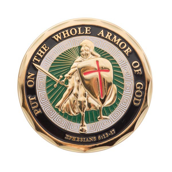 Put On The Whole Armor of God Coin - Devil Dog Depot