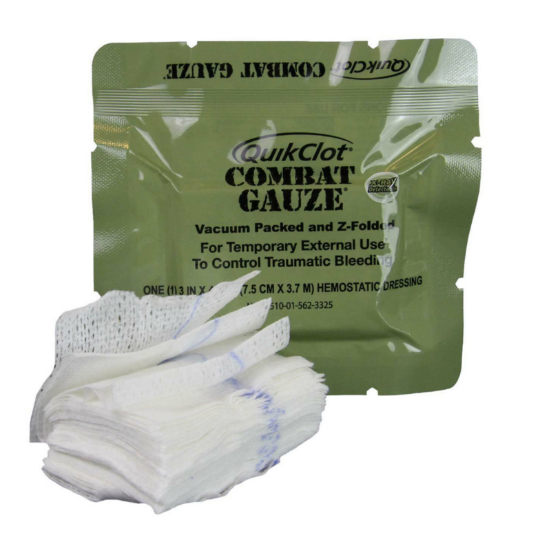 QuikClot Combat Gauze (Expired) - Devil Dog Depot