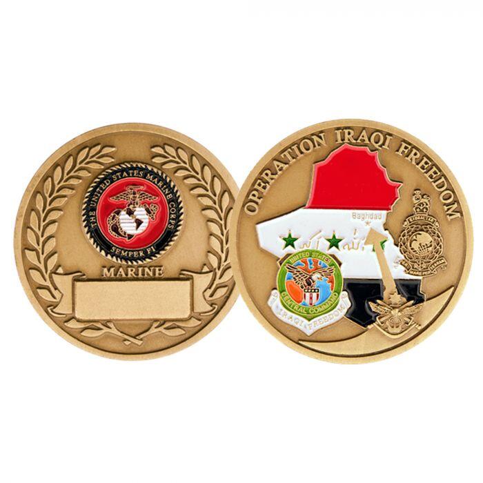 Operation Iraqi Freedom Coin Devil Dog Depot