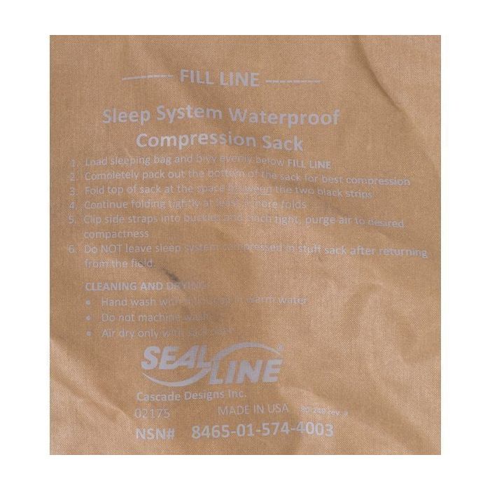 SEAL LINE Sleep System Waterproof Compression Sack - USMC