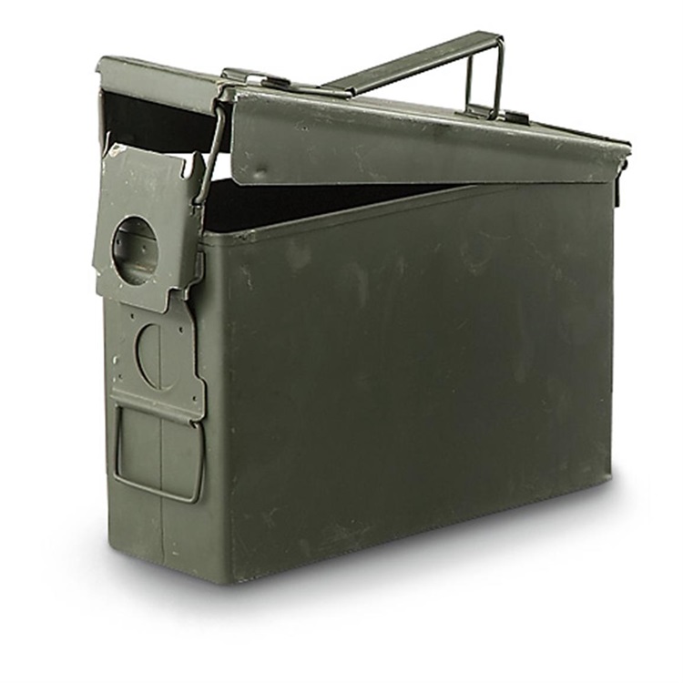 USGI USGI 30 Cal Ammo Can - Waterproof M19A1 7.62MM Canister