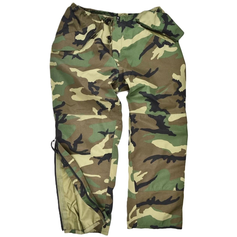 US Military Woodland Camo Gore-Tex Pants